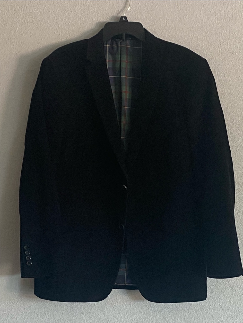 U.S. Polo Assn. Men's Black Corduroy Sport Coat